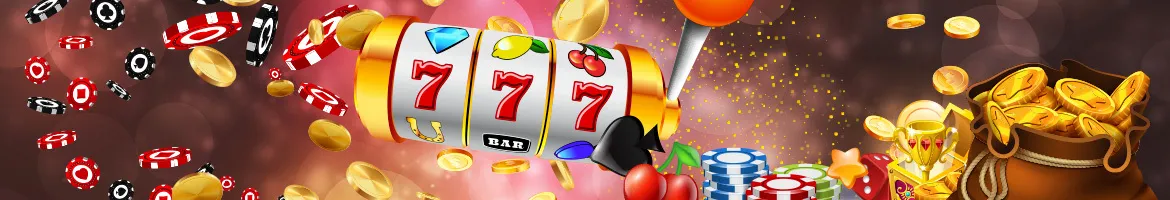 Máy slot với biểu tượng số 7 may mắn và bình vàng tiền thưởng - biểu tượng của sự phong phú và khuyến mãi tại sòng bạc trực tuyến uy tín